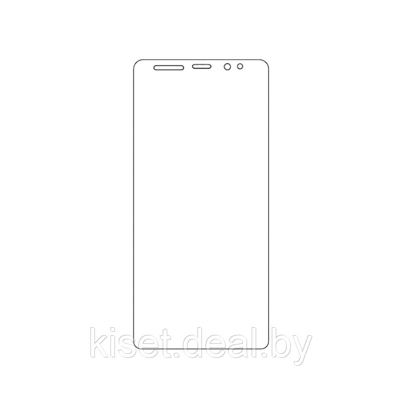 Защитная гидрогелевая пленка KST HG для Samsung Galaxy Note 8 на весь экран прозрачная - фото 1 - id-p214997204