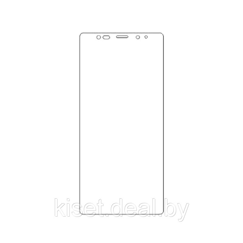 Защитная гидрогелевая пленка KST HG для Samsung Galaxy Note 9 на весь экран прозрачная - фото 1 - id-p214997206