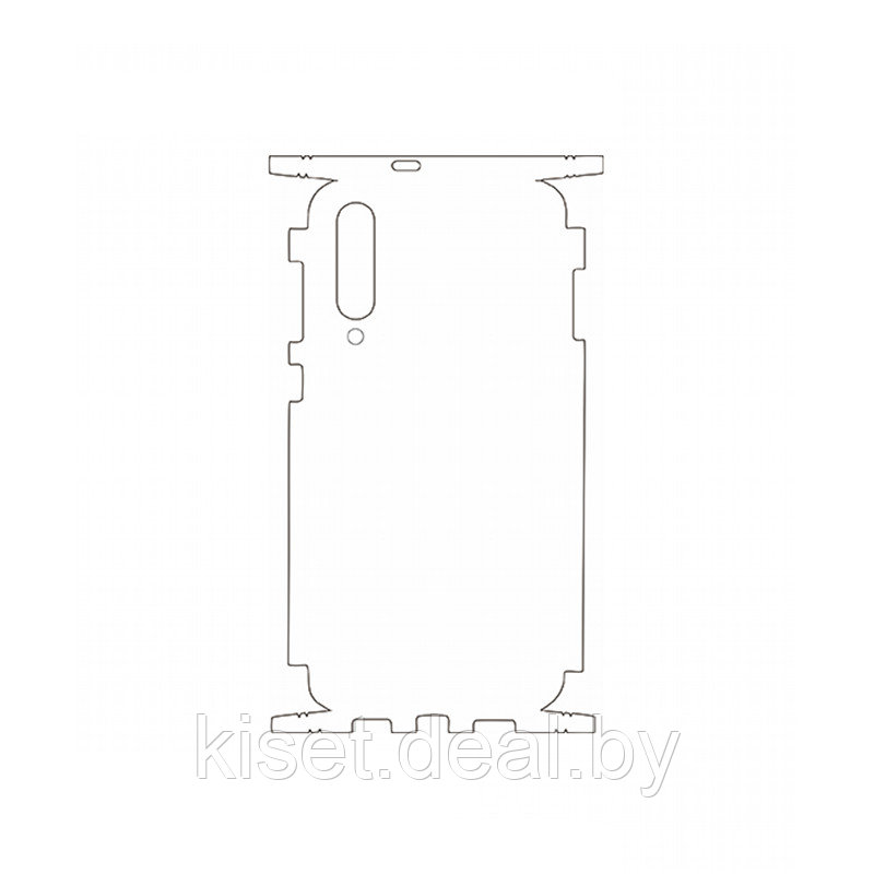 Защитная гидрогелевая пленка KST HG для Xiaomi Mi 9 SE на заднюю крышку и боковые грани - фото 1 - id-p214998260