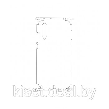 Защитная гидрогелевая пленка KST HG для Xiaomi Mi CC9 на заднюю крышку и боковые грани