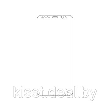 Защитная гидрогелевая пленка KST HG для Samsung Galaxy S (i9000) на весь экран прозрачная
