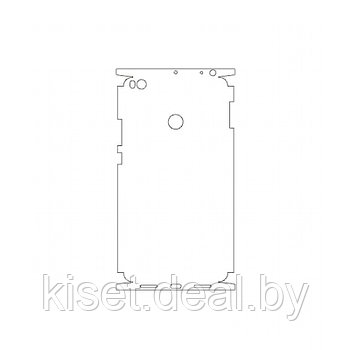Защитная гидрогелевая пленка KST HG для Xiaomi Mi Max 2 на заднюю крышку и боковые грани