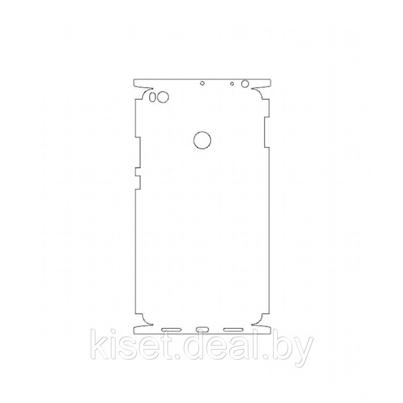 Защитная гидрогелевая пленка KST HG для Xiaomi Mi Max 2 на заднюю крышку и боковые грани - фото 1 - id-p214998267