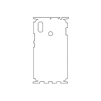 Защитная гидрогелевая пленка KST HG для Xiaomi Mi Max 3 на заднюю крышку и боковые грани