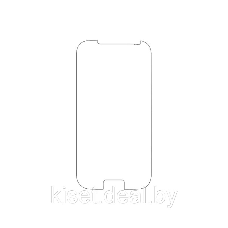 Защитная гидрогелевая пленка KST HG для Samsung Galaxy S4 (I9500) на экран до скругления прозрачная - фото 1 - id-p214997222