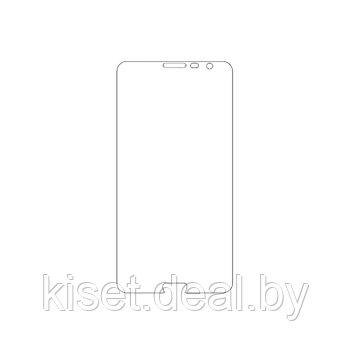 Защитная гидрогелевая пленка KST HG для Samsung Galaxy On7 (SM-G600) на экран до скругления прозрачная