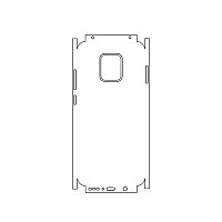 Защитная гидрогелевая пленка KST HG для Xiaomi Redmi 10X 5G на заднюю крышку и боковые грани