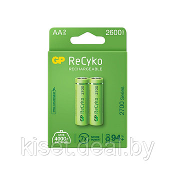 Аккумулятор AA Ni-MH ReCyko 2600mAh GP270AAHCE-2BE2 2 шт