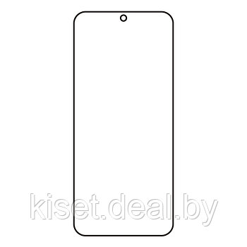Защитная гидрогелевая пленка KST HG для Xiaomi Redmi Note 12S на весь экран прозрачная