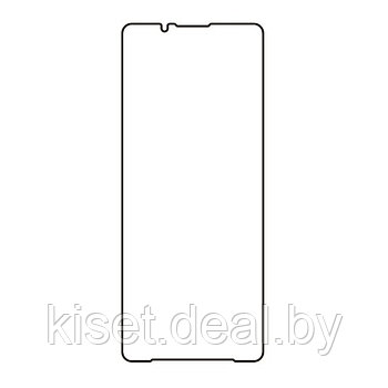 Защитная гидрогелевая пленка KST HG для Sony Xperia 1 V на весь экран прозрачная
