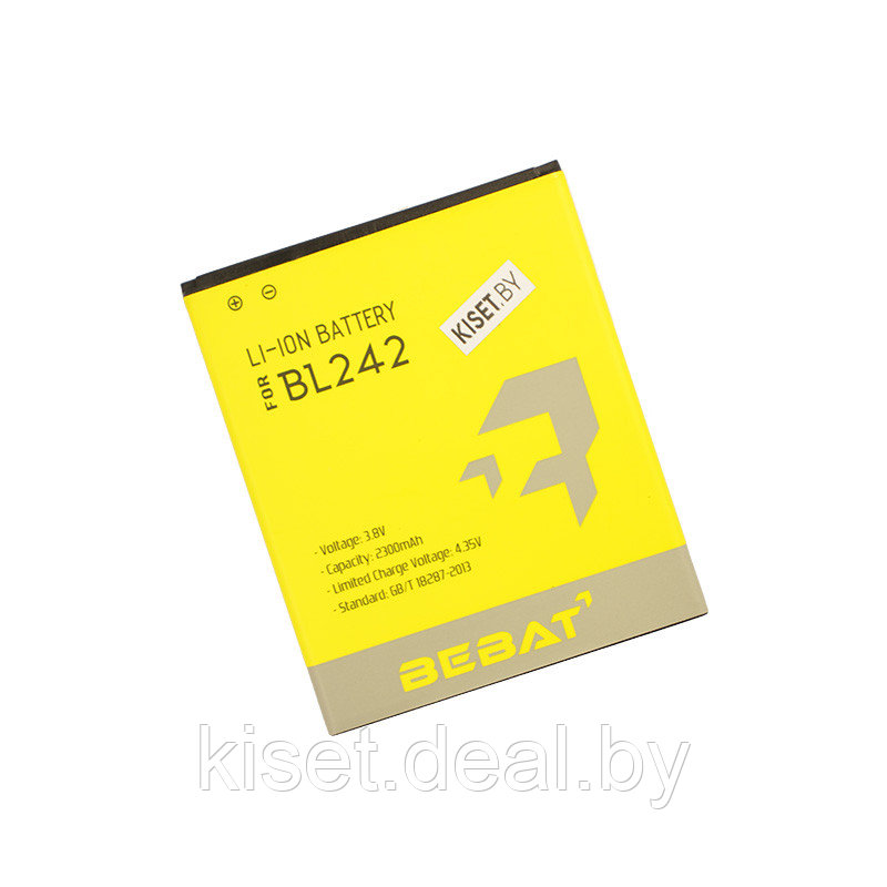 Аккумулятор BEBAT BL242 для Lenovo Vibe C / K3 / K30 / A6010 - фото 1 - id-p214996363