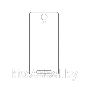 Защитная гидрогелевая пленка KST HG для Xiaomi Redmi Note 2 на заднюю крышку