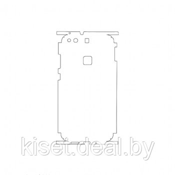 Защитная гидрогелевая пленка KST HG для Xiaomi Redmi Note 5 на заднюю крышку и боковые грани