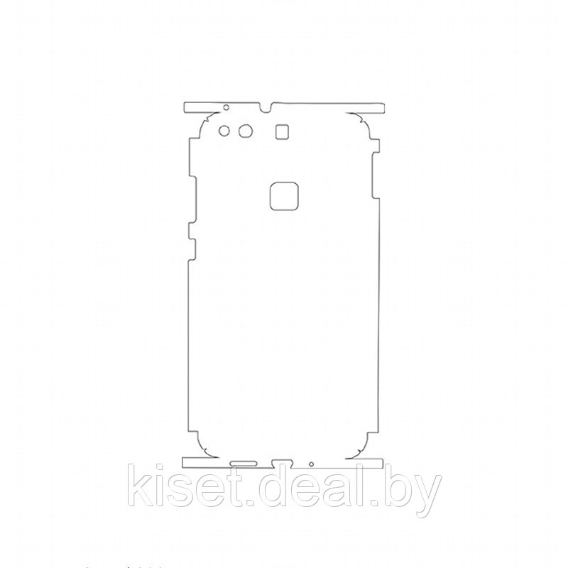 Защитная гидрогелевая пленка KST HG для Xiaomi Redmi Note 5 на заднюю крышку и боковые грани - фото 1 - id-p214998328