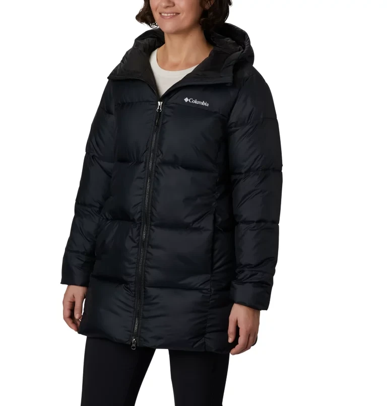 Куртка женская Columbia Puffect Mid Hooded Jacket черный 1864791-010 - фото 1 - id-p214999994