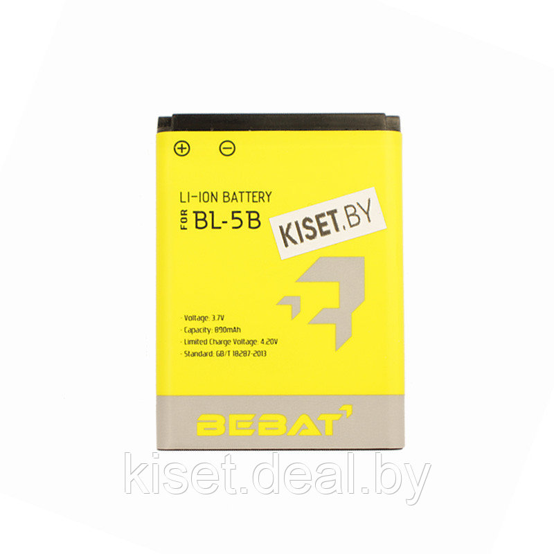 Аккумулятор BEBAT BL-5B для NOKIA - фото 1 - id-p214996364