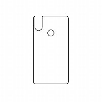 Защитная гидрогелевая пленка KST HG для Xiaomi Redmi Note 6 на заднюю крышку