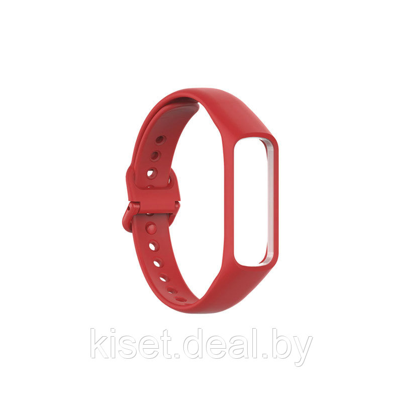Силиконовый ремешок для Samsung Galaxy Fit 2 SM-R220 красный - фото 1 - id-p214999010