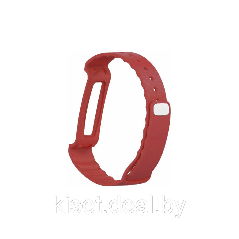 Силиконовый ремешок KST для Honor Band A2 / Huawei Band A2 Color AW61 красный - фото 2 - id-p214999029