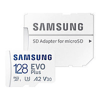 Карта памяти Samsung EvoPlus 2021 microSDXC 128Gb UHS-I U1 V10 A1 130 МБ/с