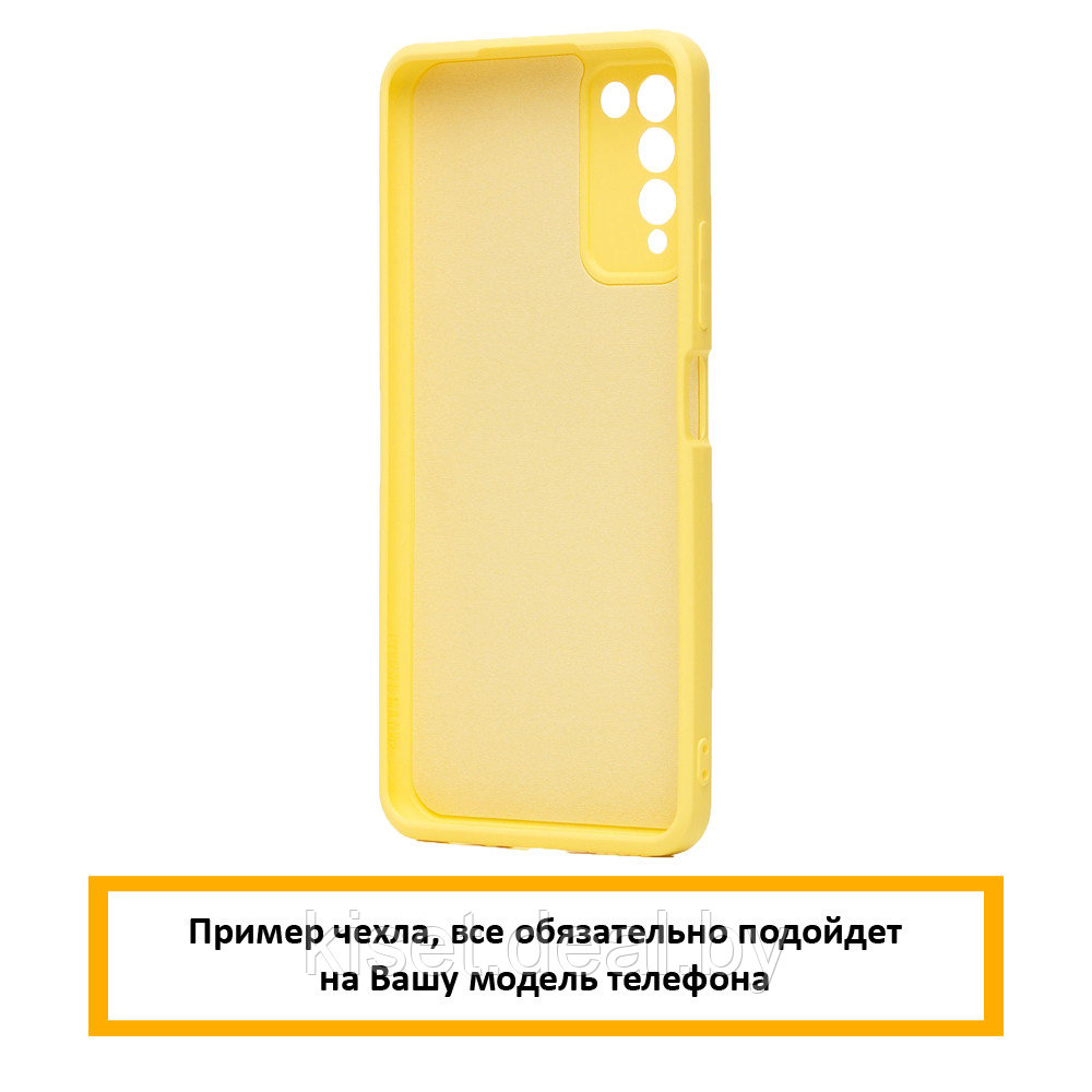 Soft-touch бампер KST Silicone Cover для Samsung Galaxy M52 5G бирюзовый с закрытым низом - фото 2 - id-p214999042
