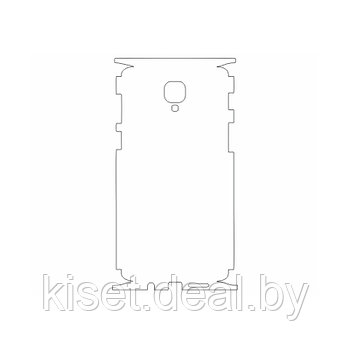 Защитная гидрогелевая пленка KST HG для OnePlus 3 на заднюю крышку и боковые грани