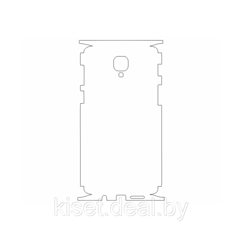 Защитная гидрогелевая пленка KST HG для OnePlus 3 на заднюю крышку и боковые грани - фото 1 - id-p214998450