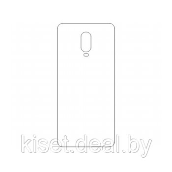 Защитная гидрогелевая пленка KST HG для OnePlus 6T на заднюю крышку