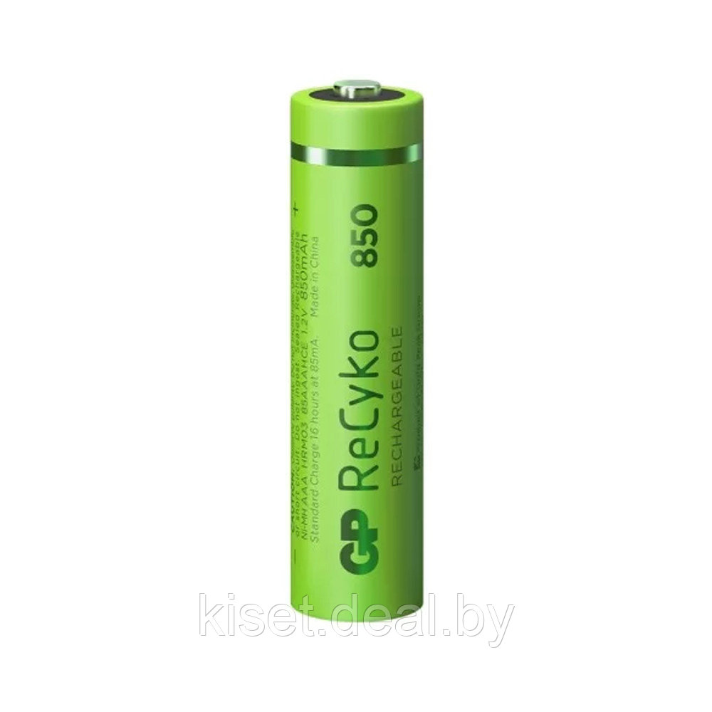 Аккумулятор AAA Ni-MH GP ReCyko GP85AAAHCE 850mAh - фото 1 - id-p214999072