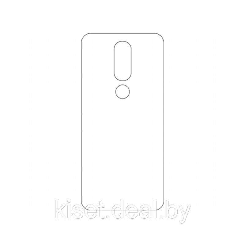 Защитная гидрогелевая пленка KST HG для Nokia 4.2 (2019) на заднюю крышку - фото 1 - id-p214998481