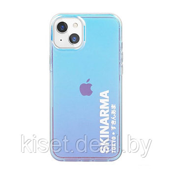 Чехол-накладка противоударный Skinarma Kirameku Apple iPhone 13 голографическая отделка