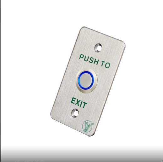 Врезная кнопка выхода YLI PBK-814B со световой индикацией - фото 2 - id-p215001169