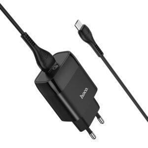 Сетевое зарядное устройствоC12Q Smart QC3.0 charger set(Type-C)(EU) черное - фото 3 - id-p215001362