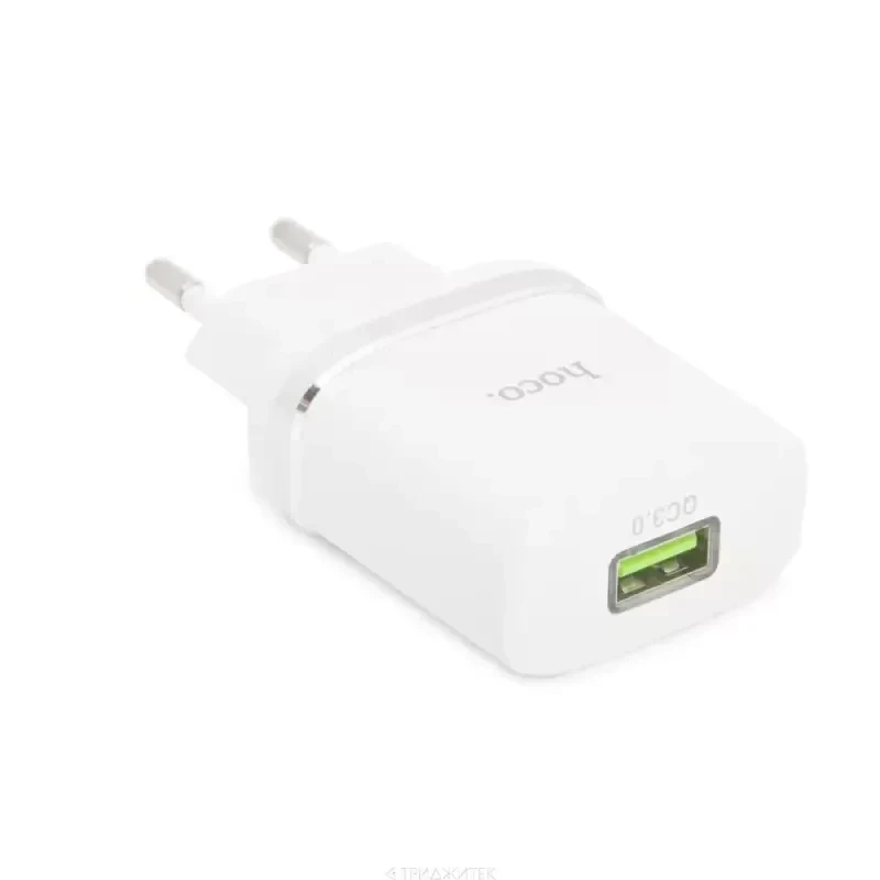 Сетевое зарядное устройство C12Q Smart QC3.0 charger set(Micro)(EU) белое - фото 3 - id-p215001010