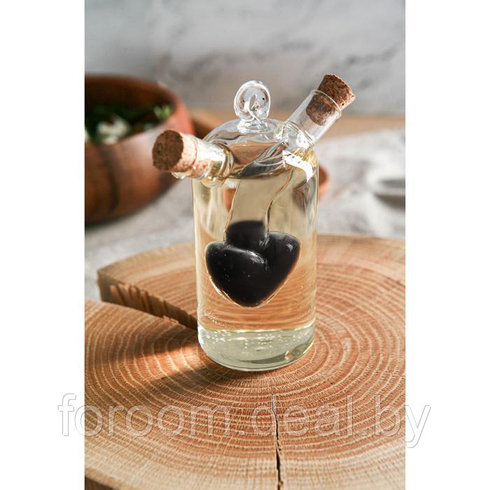 Бутыль для соусов и масла 2в1 "Сердце" 200/15мл СимаГлобал Fusion 1210641 - фото 5 - id-p215001984