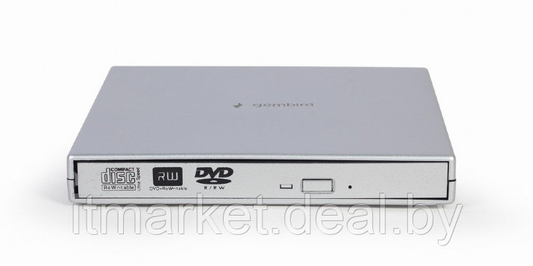 Внешний DVD+/-RW Gembird DVD-USB-02-SV - фото 2 - id-p215002125