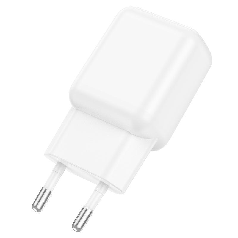 Сетевое зарядное устройство C96A single port charger(EU) белый - фото 1 - id-p215002729