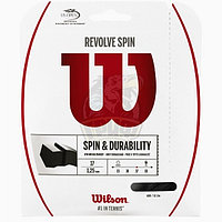 Струна теннисная Wilson Revolve Spin 17 1.25/12.2 м (черный) (арт. WRZ958900)