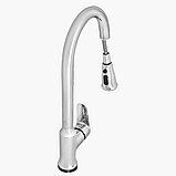 Латунный смеситель с тач сенсором для кухни (мойки) Eleanti 0402.518, фото 3