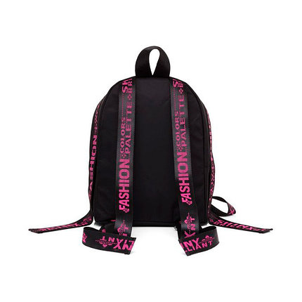 Рюкзак Hatber Fashion Черный с розовым 33 x 25 x 16 см, фото 2