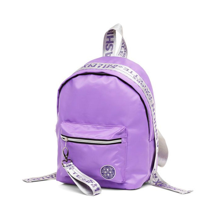 Рюкзак Hatber Fashion Фиолетовый с серебром 33 x 25 x 16 см - фото 1 - id-p215003597
