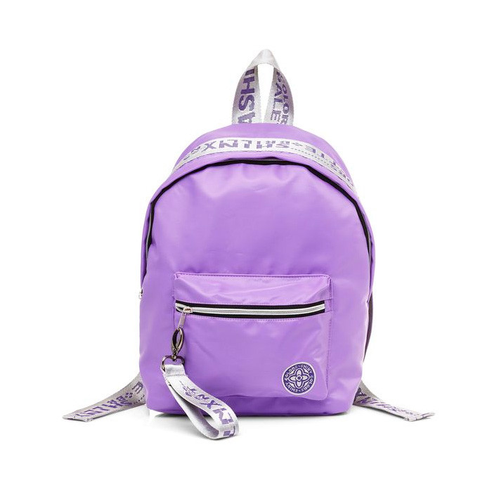 Рюкзак Hatber Fashion Фиолетовый с серебром 33 x 25 x 16 см - фото 2 - id-p215003597