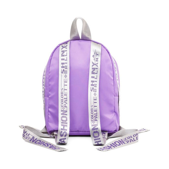 Рюкзак Hatber Fashion Фиолетовый с серебром 33 x 25 x 16 см - фото 3 - id-p215003597