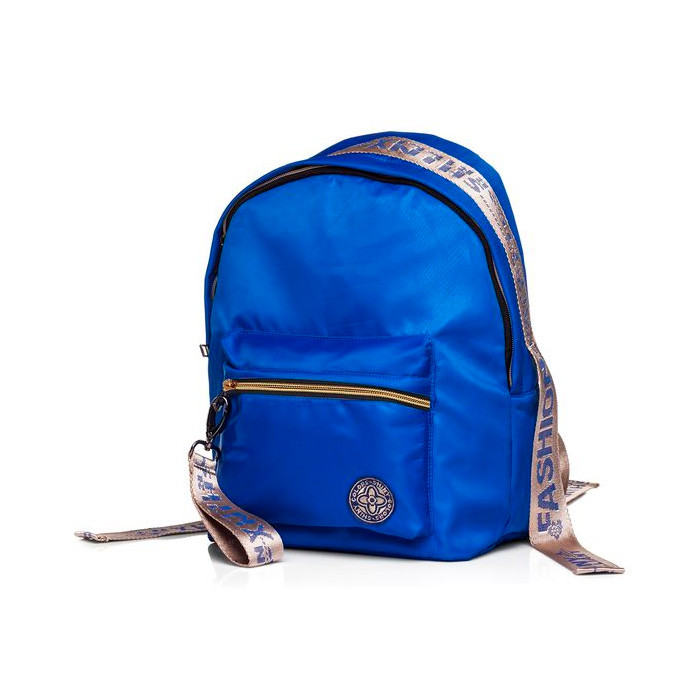 Рюкзак Hatber Fashion Синий с золотом 33 x 25 x 16 см