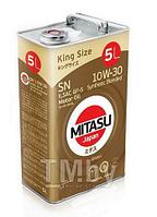 Моторное масло синтетическое MITASU 10W30 5L GOLD SN API SN ILSAC GF-5, Dexos 1 100% СИНТ. MJ1055