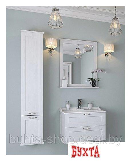 Мебель для ванных комнат Акватон Шкаф с зеркалом Леон 65 (дуб белый) [1A187102LBPS0] - фото 1 - id-p215006960