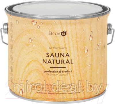 Пропитка для дерева Elcon Sauna Natural - фото 1 - id-p215009908