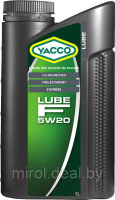 Моторное масло Yacco Lube F 5W20 - фото 1 - id-p215011339