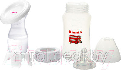 Молокоотсос ручной Ramili MC200 с бутылочкой / MC200240ML - фото 1 - id-p215016412