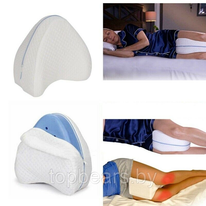 Анатомическая пенная подушка для ног и коленей с эффектом памяти Conour Leg Pillow / ортопедическая подушка - фото 10 - id-p179856009